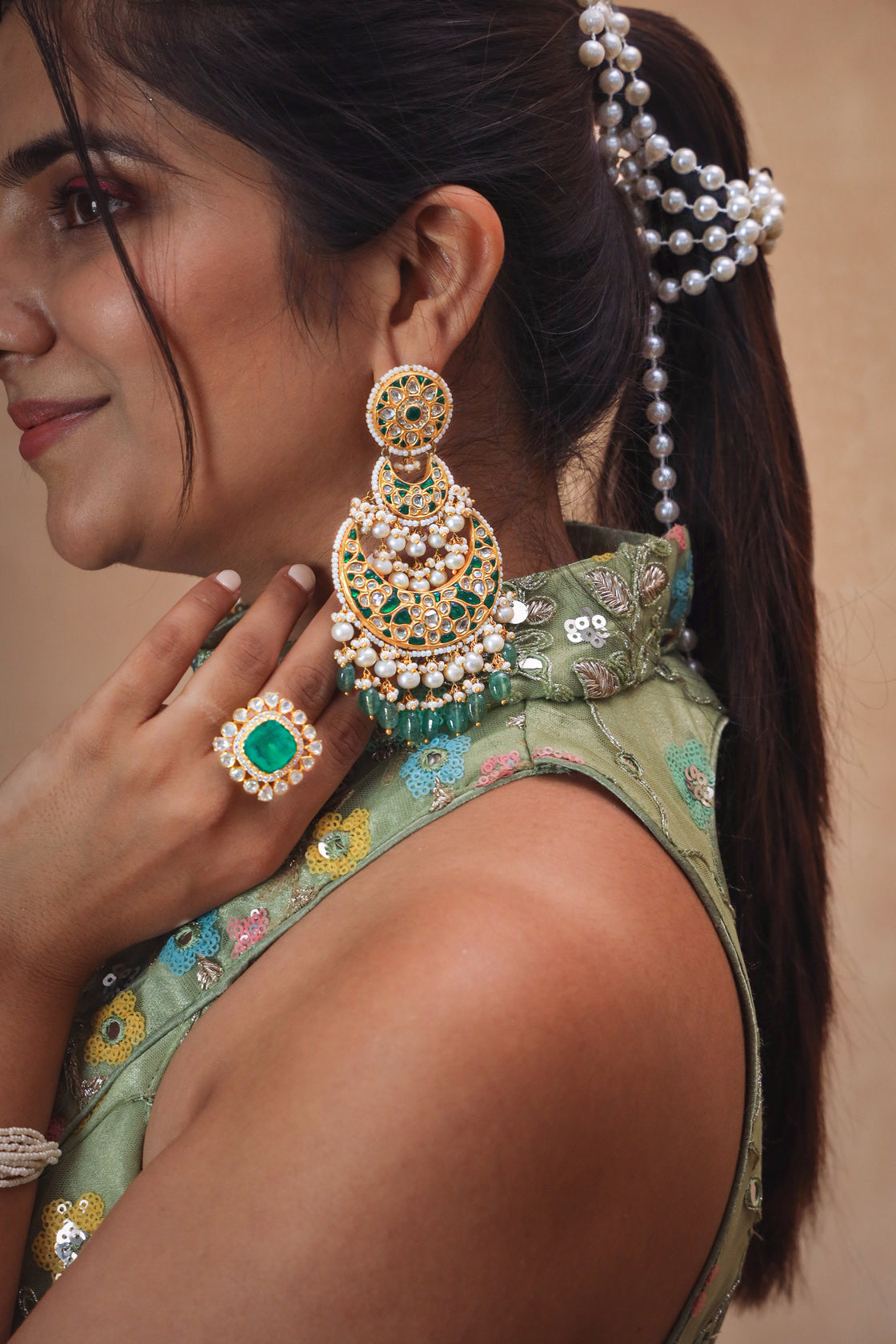 Anika Chandbali Earrings