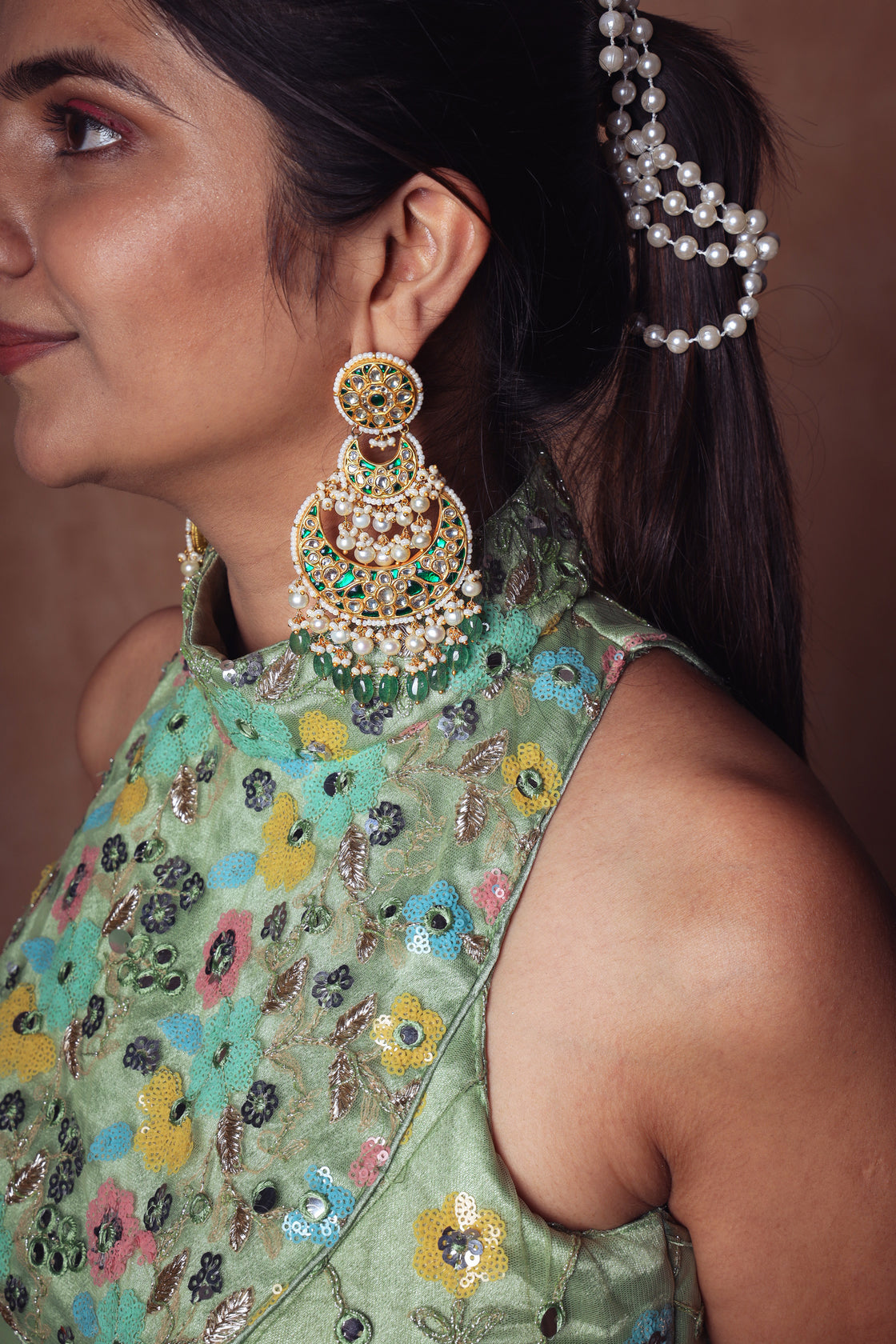 Anika Chandbali Earrings