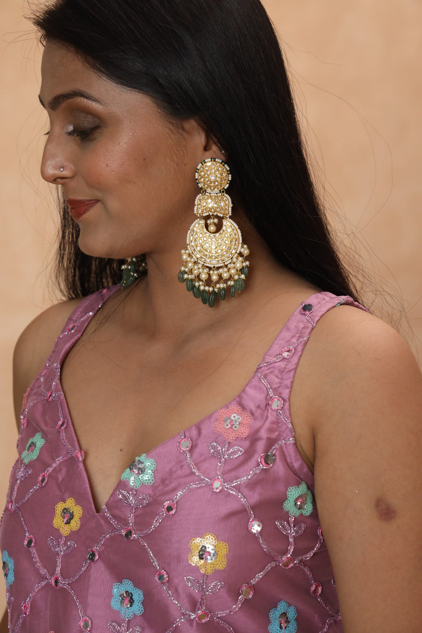 Saanvi Chandbali Earrings