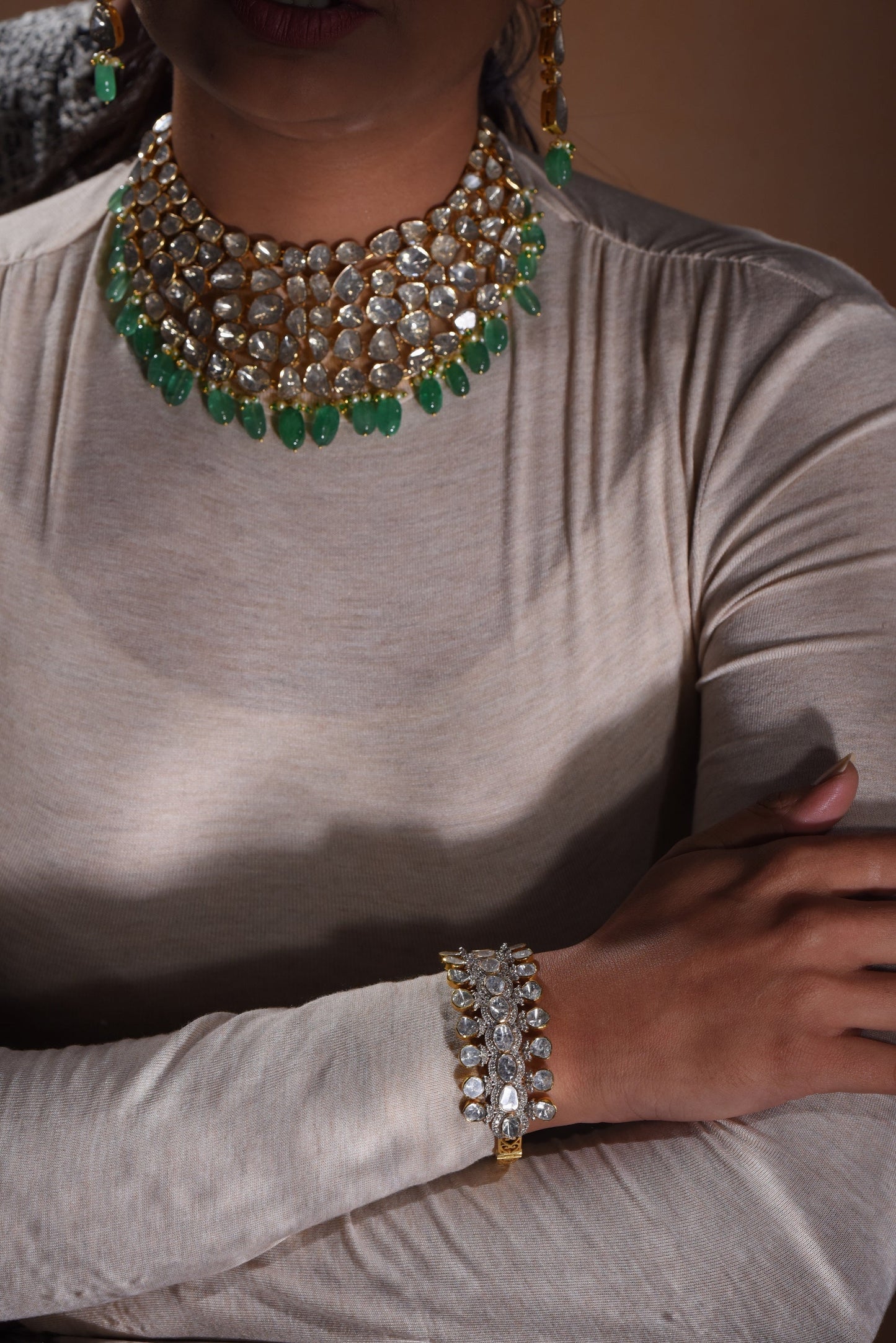 Scateria Diamond Bracelet - SurabhiJewels