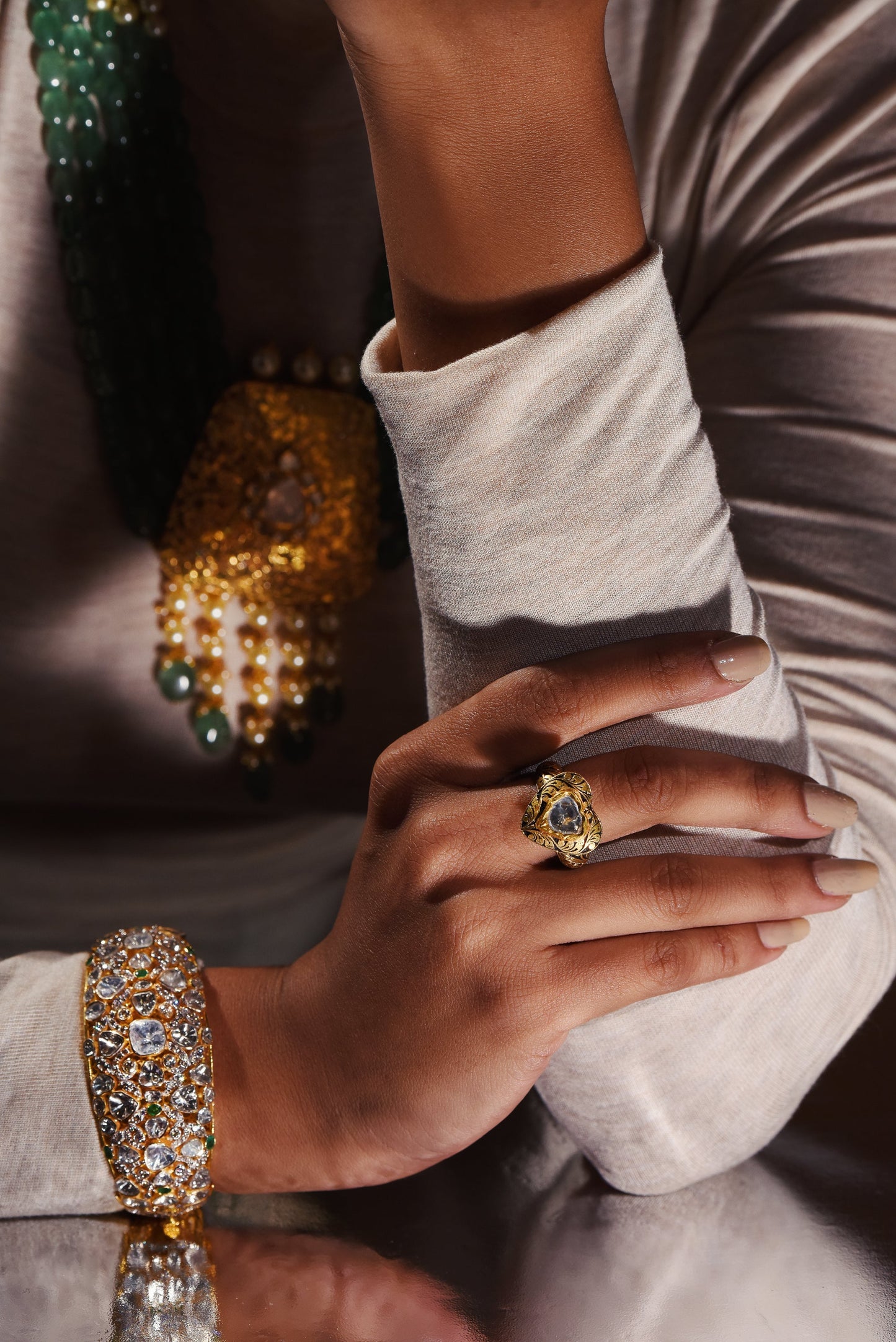 The Doris Bangle - SurabhiJewels