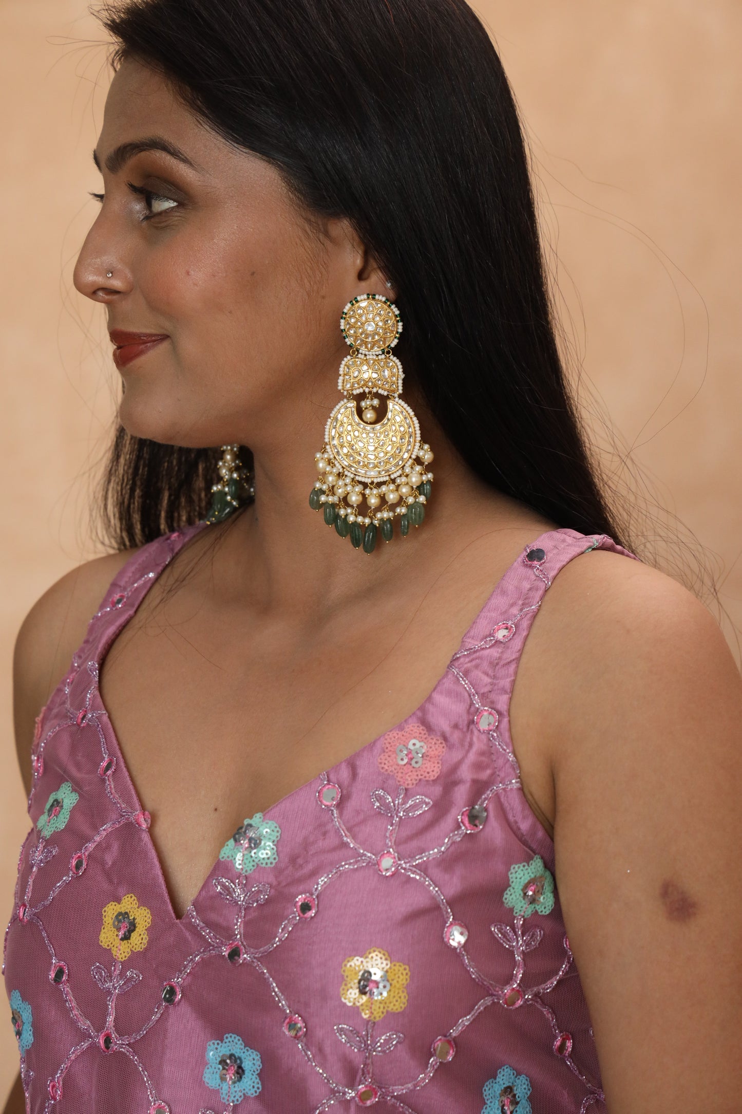 Saanvi Chandbali Earrings