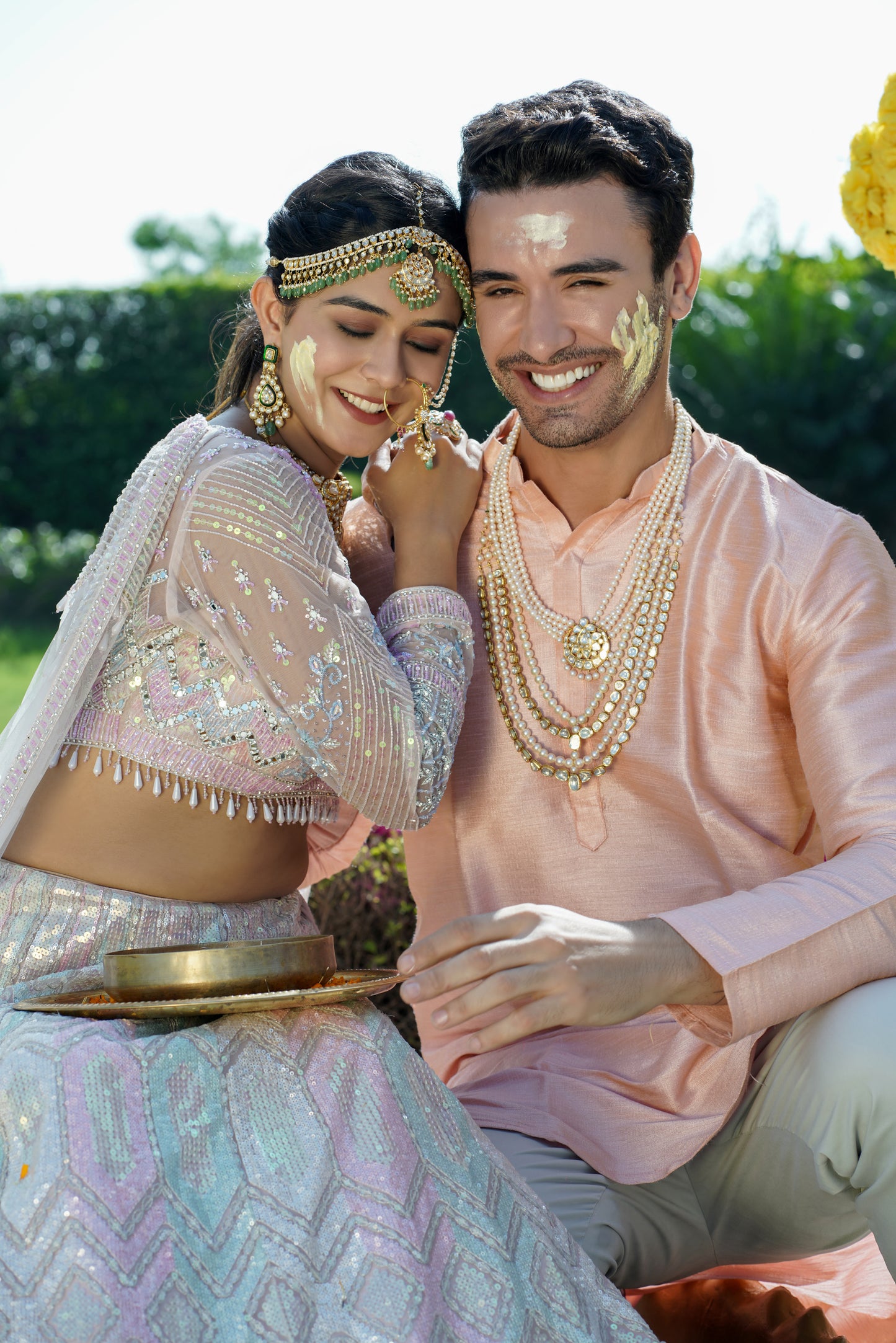 Ashoka Diamond Polki  Necklace