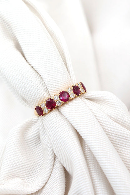 Exquisite Handmade Ruby Gemstone Ring for Special Events