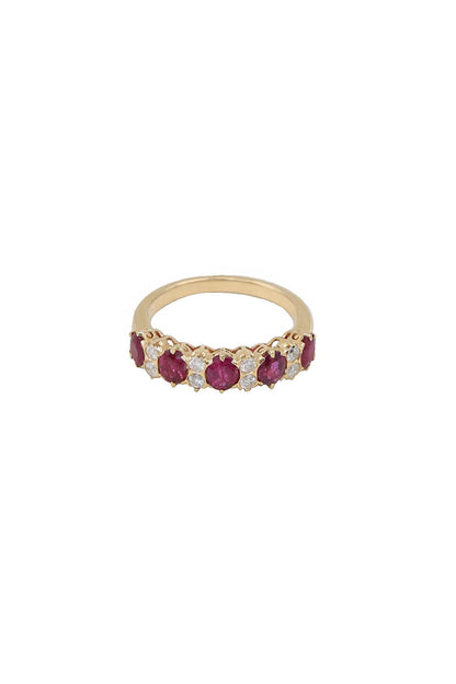 Exquisite Handmade Ruby Gemstone Ring for Special Events