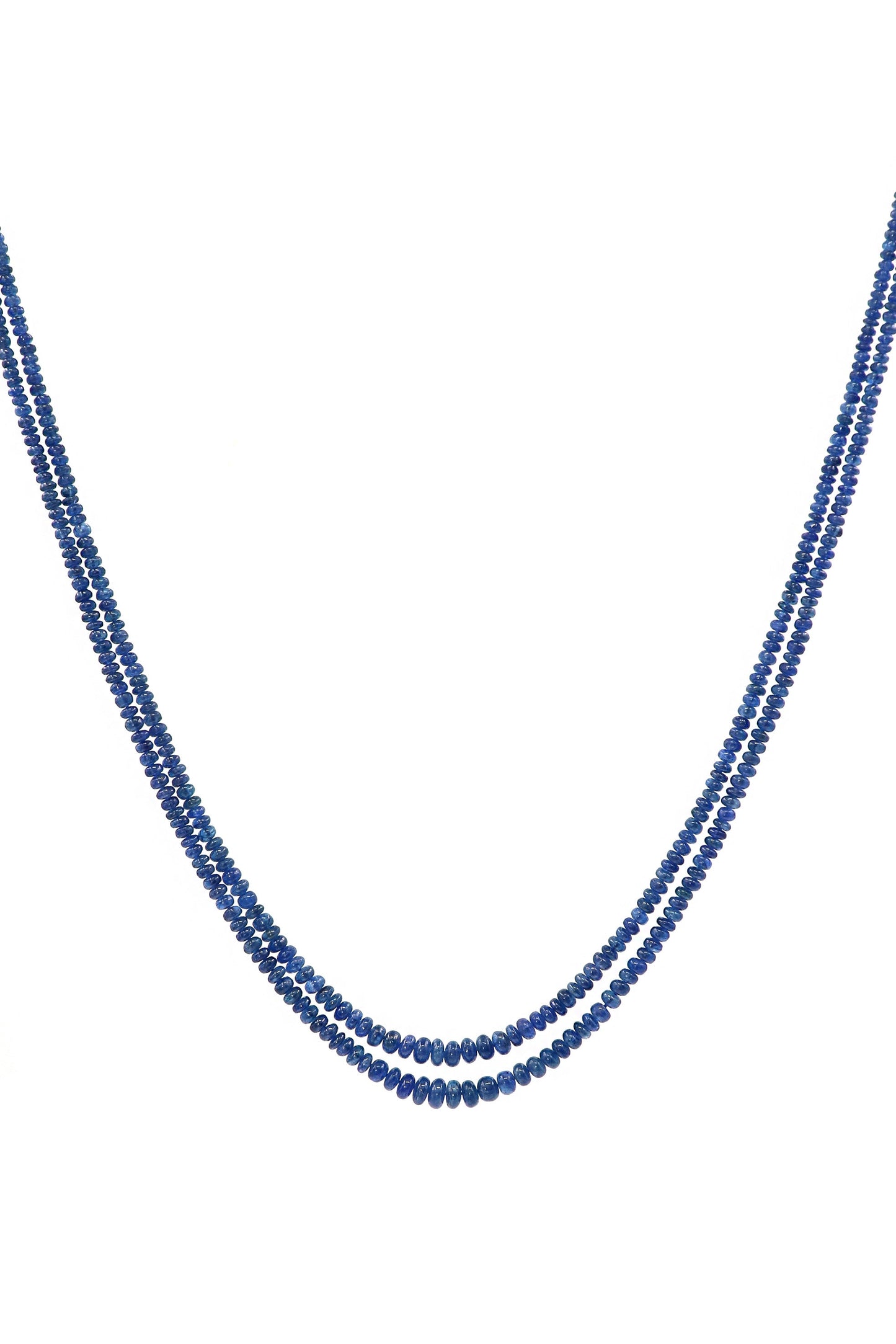 Precious Blue Sapphire Gemstone Beads Strands for Wedding Groom Necklaces