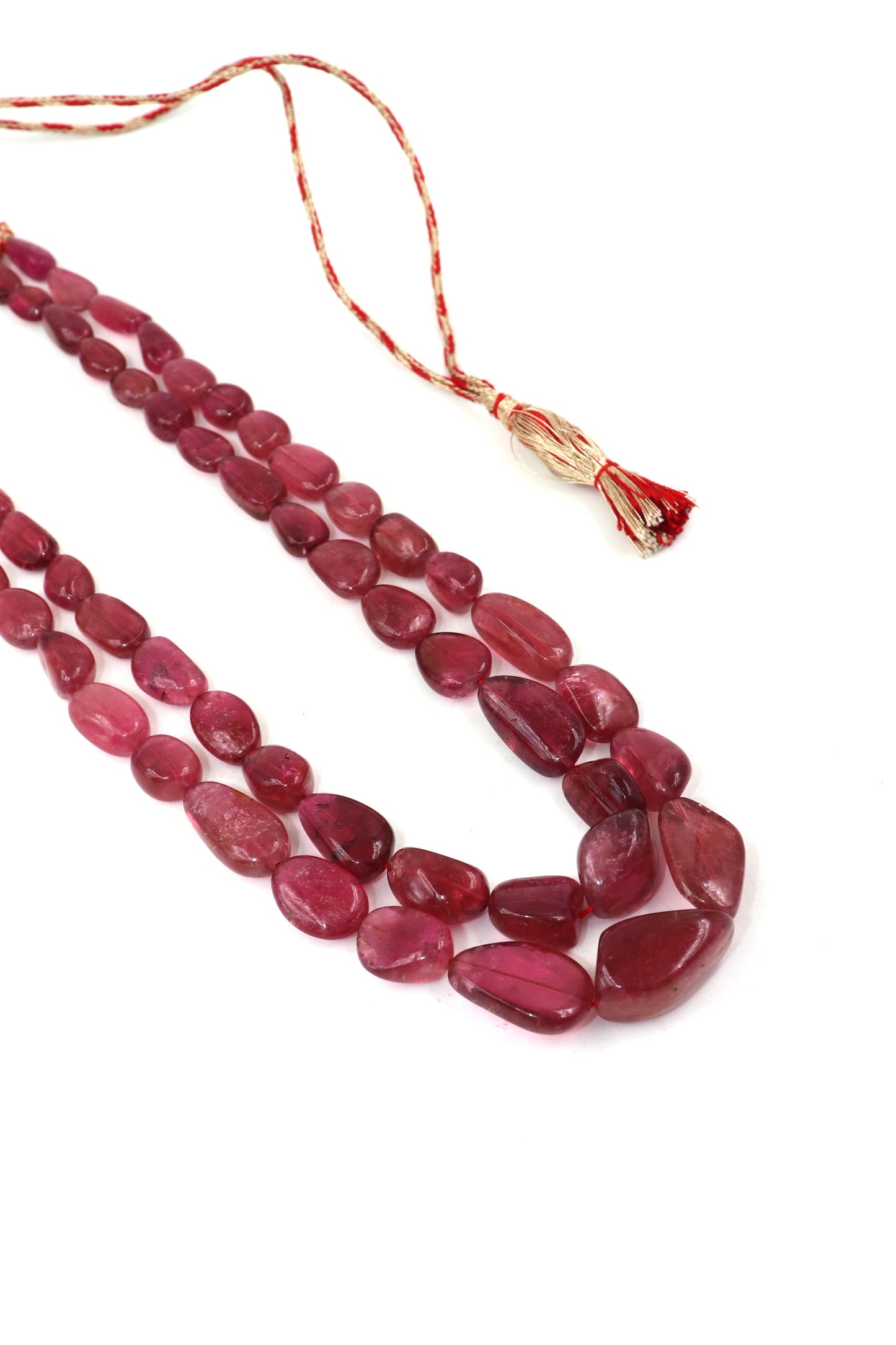 Statement Precious Ruby Gemstone Necklace for Groom’s Wedding Attire