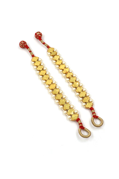 Divine Navratna Gold Heritage Bracelet