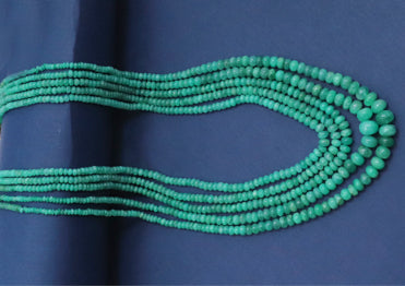 Majestic Natural Emerald Grand Statement Necklace