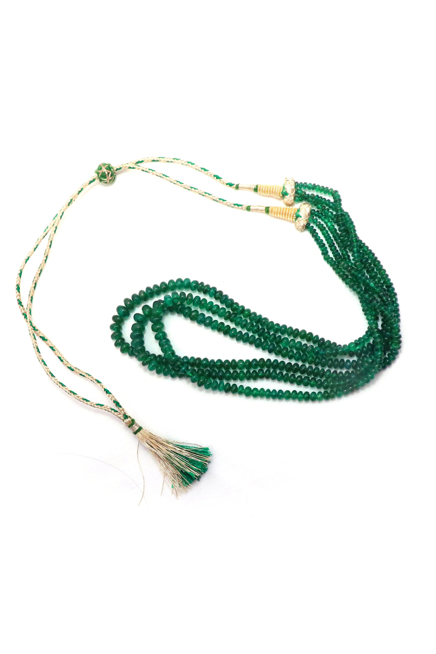 Sophisticated Natural Emerald Luxe Necklace