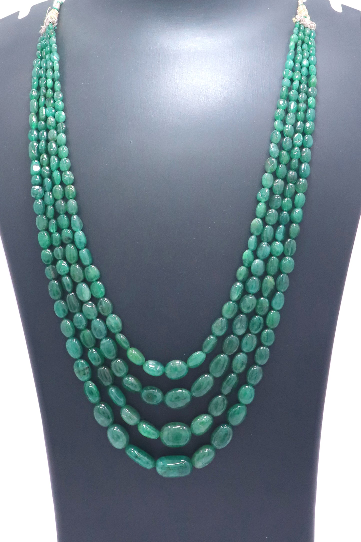 Unparalleled Natural Emerald Royal Necklace