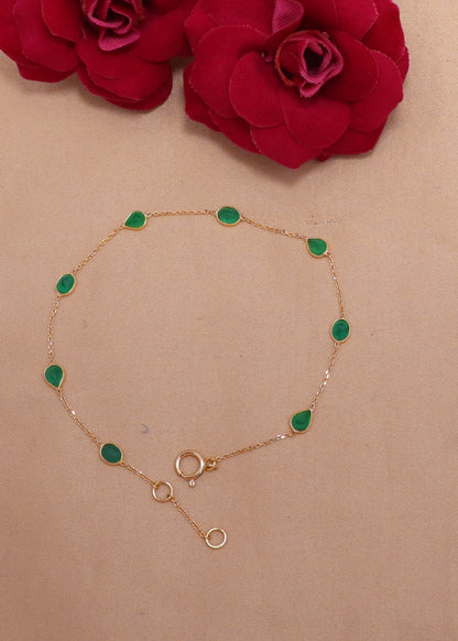 The Opulent Emerald Elegance Bracelet