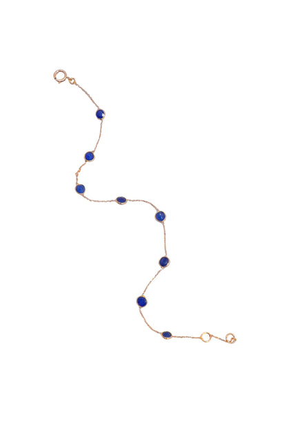 The Royal Heirloom Blue Sapphire 18KT Gold Bracelet