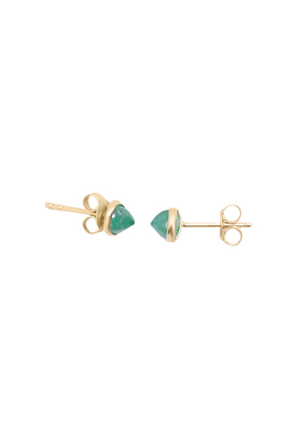 The Emerald Whisper Classic Stud Earrings