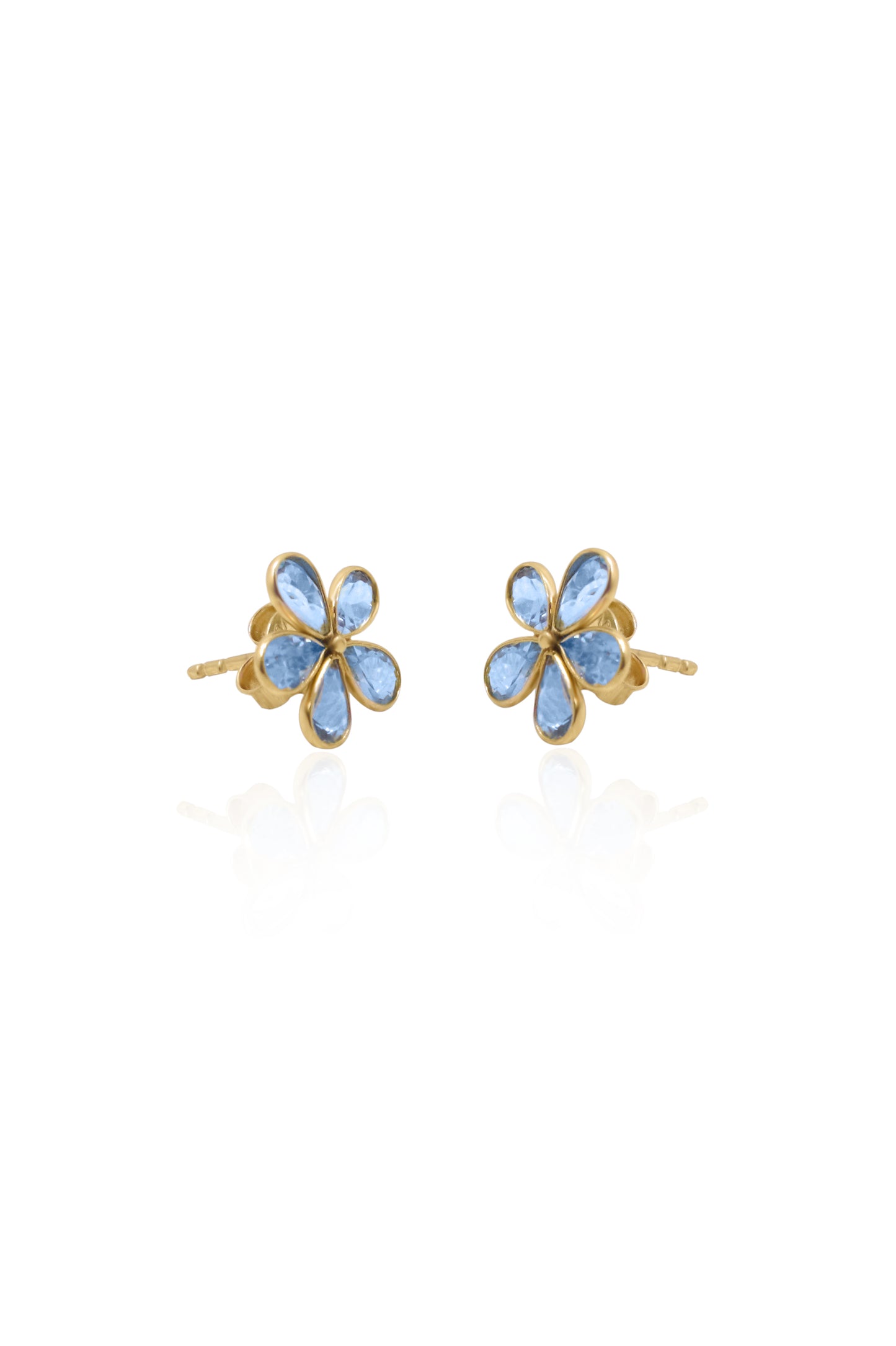 The Ocean Muse Aquamarine Drop Earrings