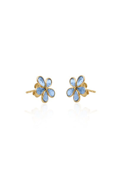 The Ocean Muse Aquamarine Drop Earrings