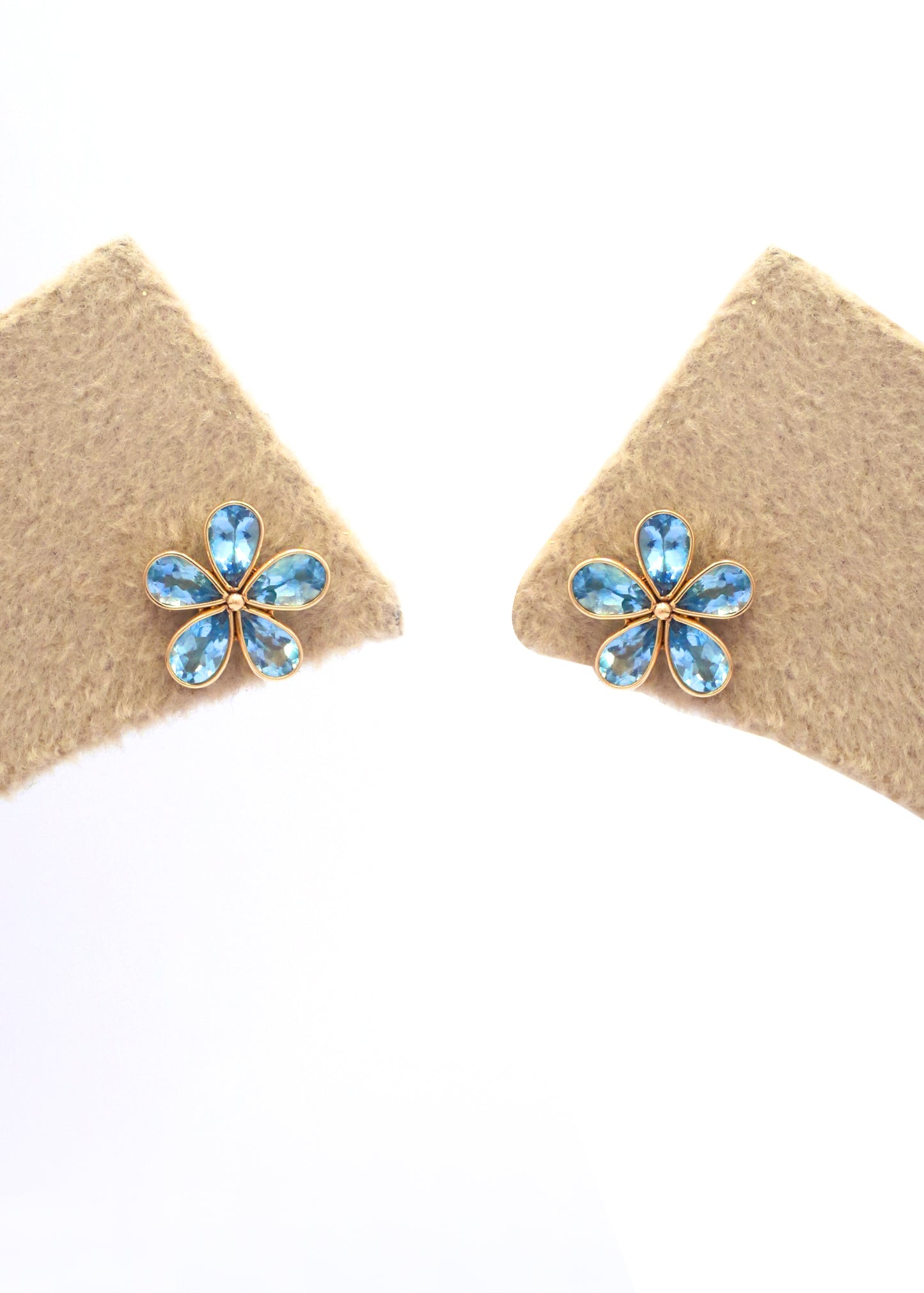 The Ocean Muse Aquamarine Drop Earrings