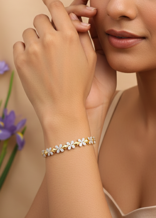 The Eternal Luxe 18KT Gold Bracelet