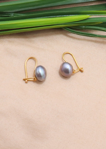 The Timeless Grace 18KT Gold Drop Earring