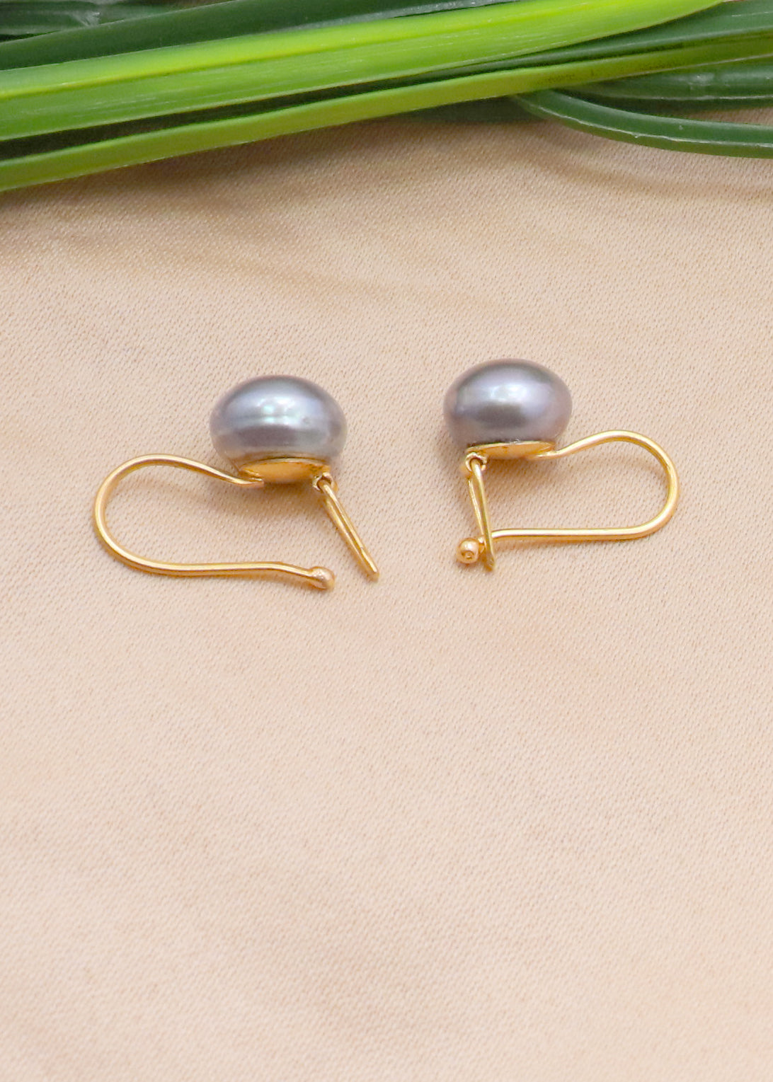 The Timeless Grace 18KT Gold Drop Earring