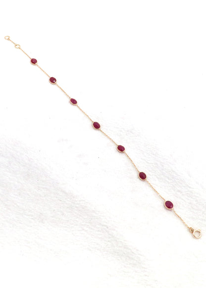 The Majestic Ruby Essence Bracelet