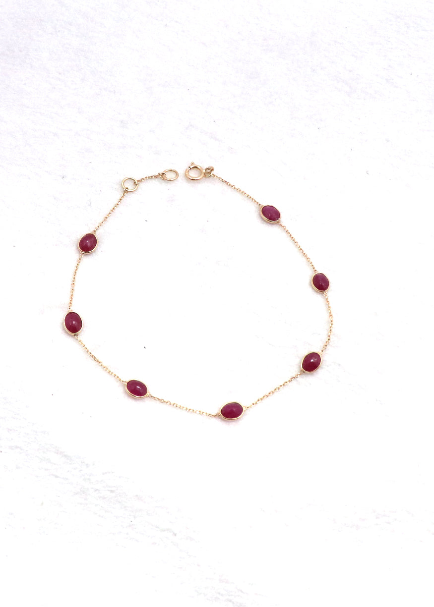The Majestic Ruby Essence Bracelet