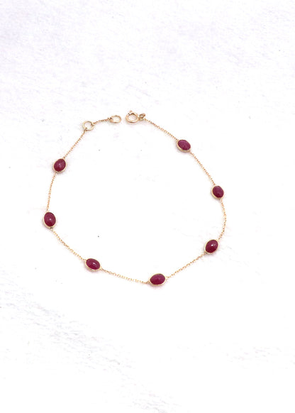 The Majestic Ruby Essence Bracelet