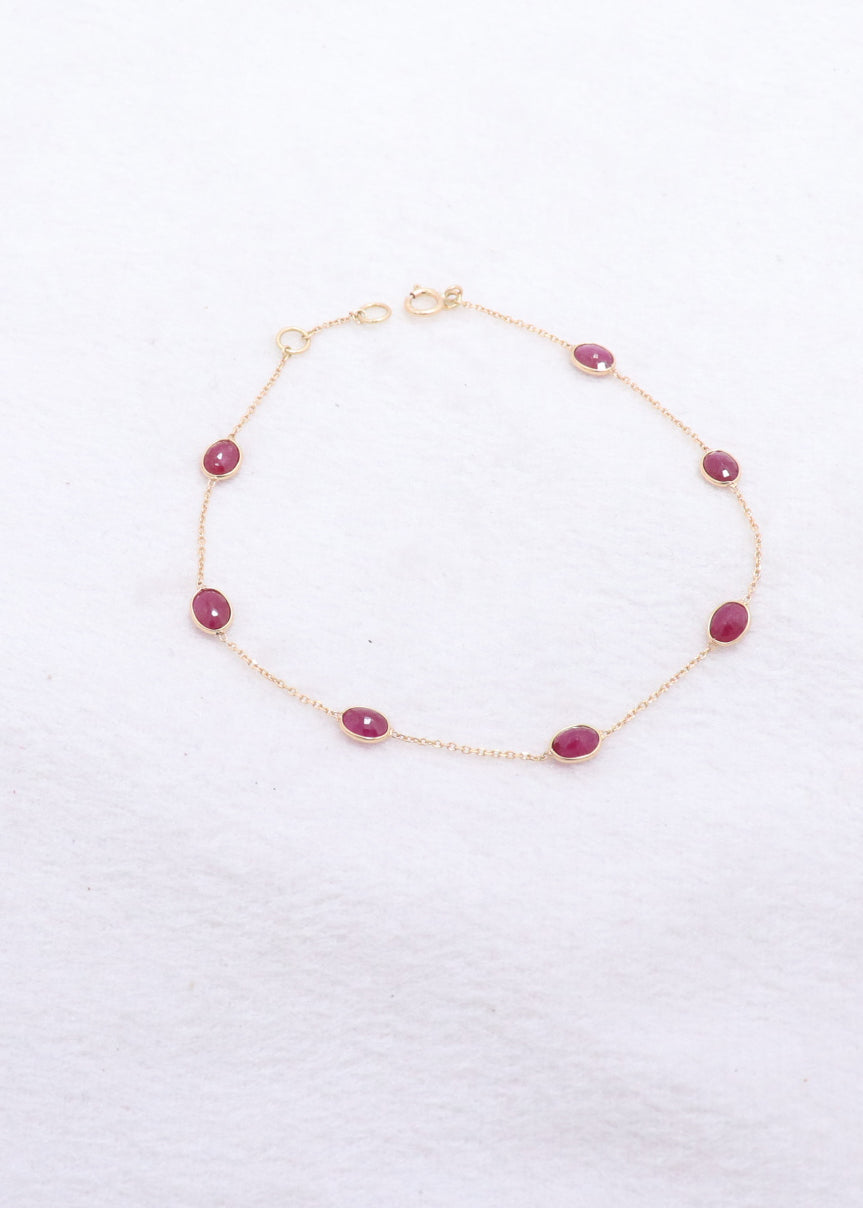 The Majestic Ruby Essence Bracelet