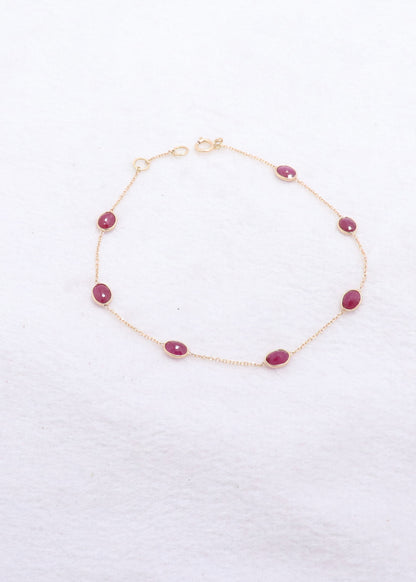 The Majestic Ruby Essence Bracelet