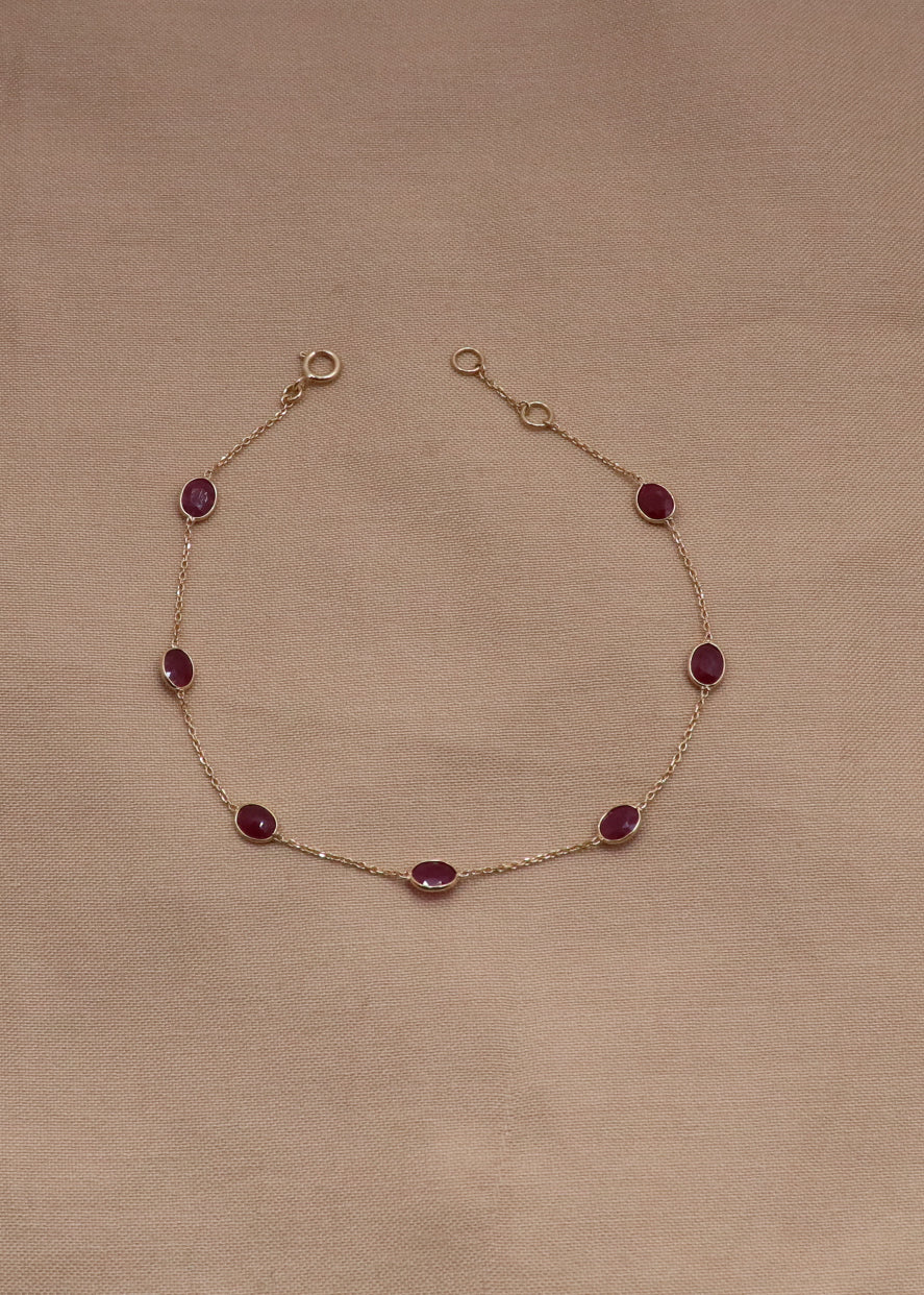 The Majestic Ruby Essence Bracelet