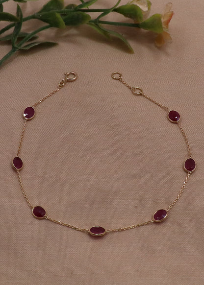 The Majestic Ruby Essence Bracelet