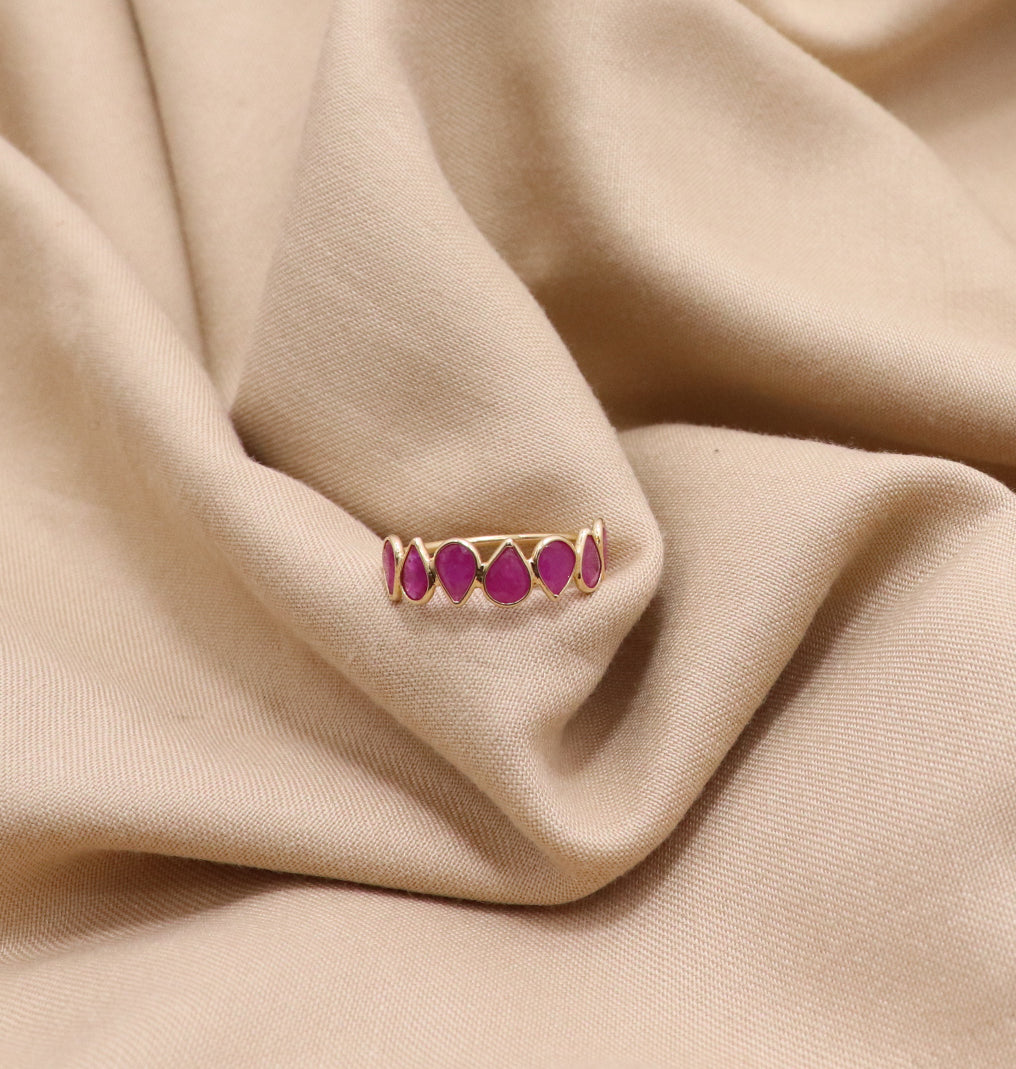The Eternal Crimson Ruby Ring
