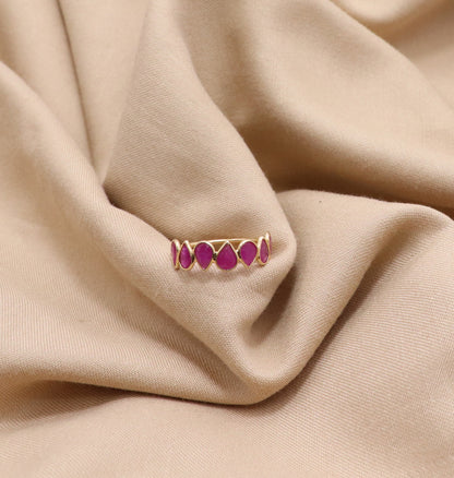 The Eternal Crimson Ruby Ring
