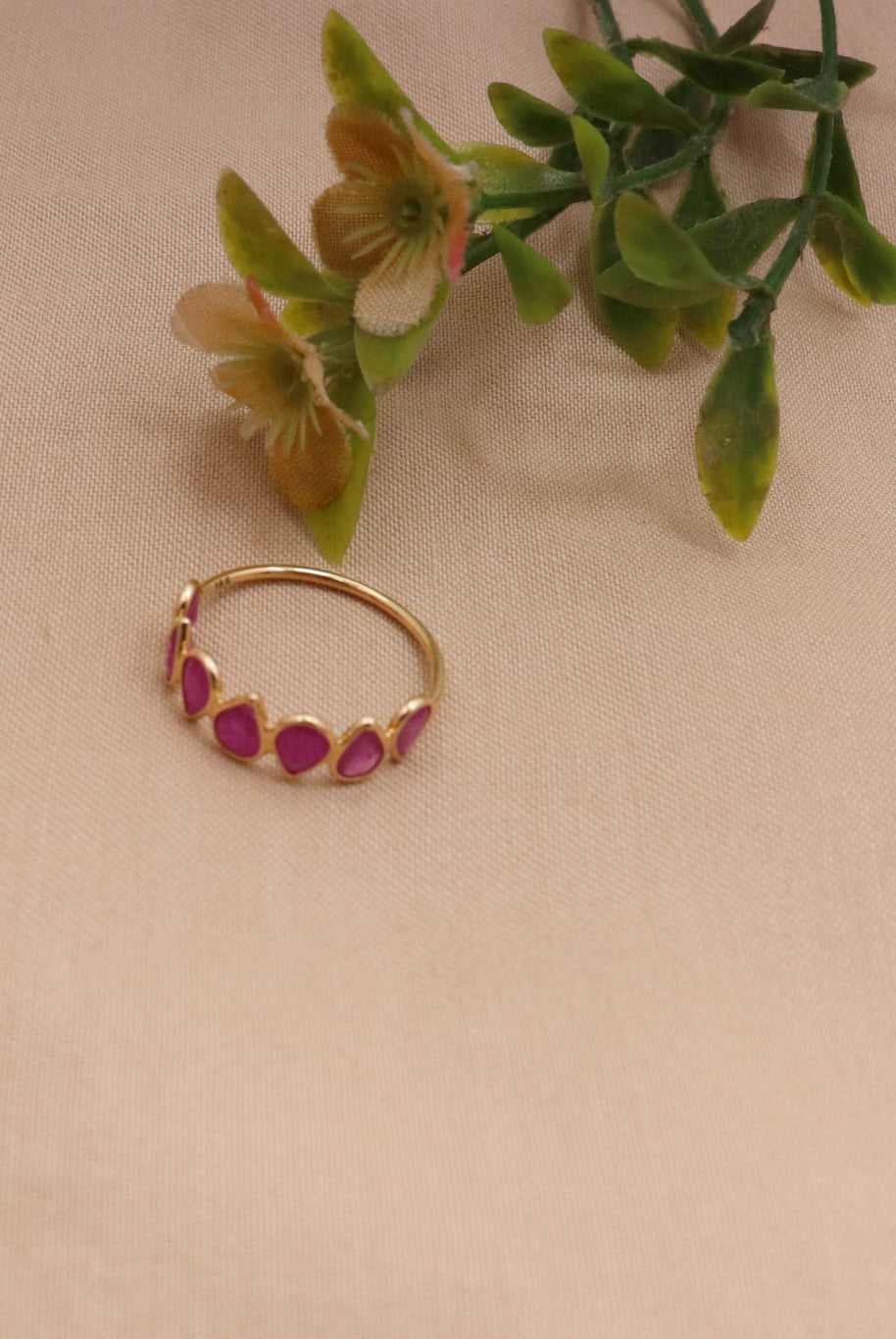 The Eternal Crimson Ruby Ring