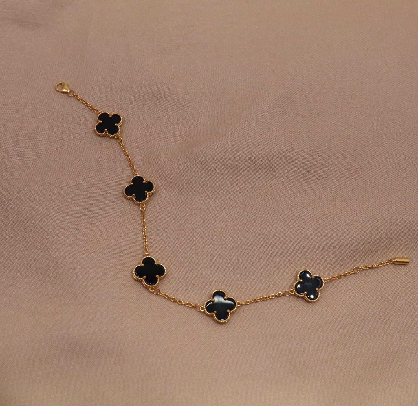 The Opulent Golden Grace Bracelet