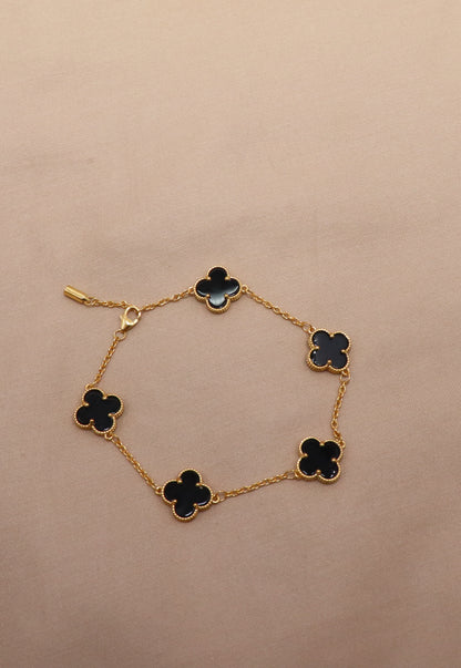 The Opulent Golden Grace Bracelet