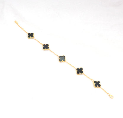 The Opulent Golden Grace Bracelet