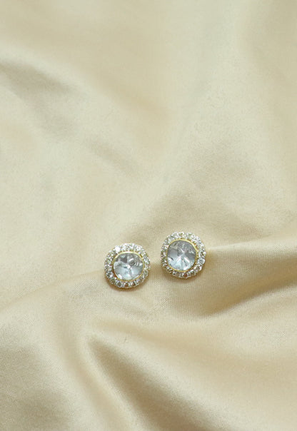 The Regal Ruby Emerald Drop Earrings