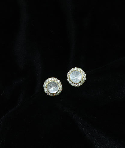 The Regal Ruby Emerald Drop Earrings