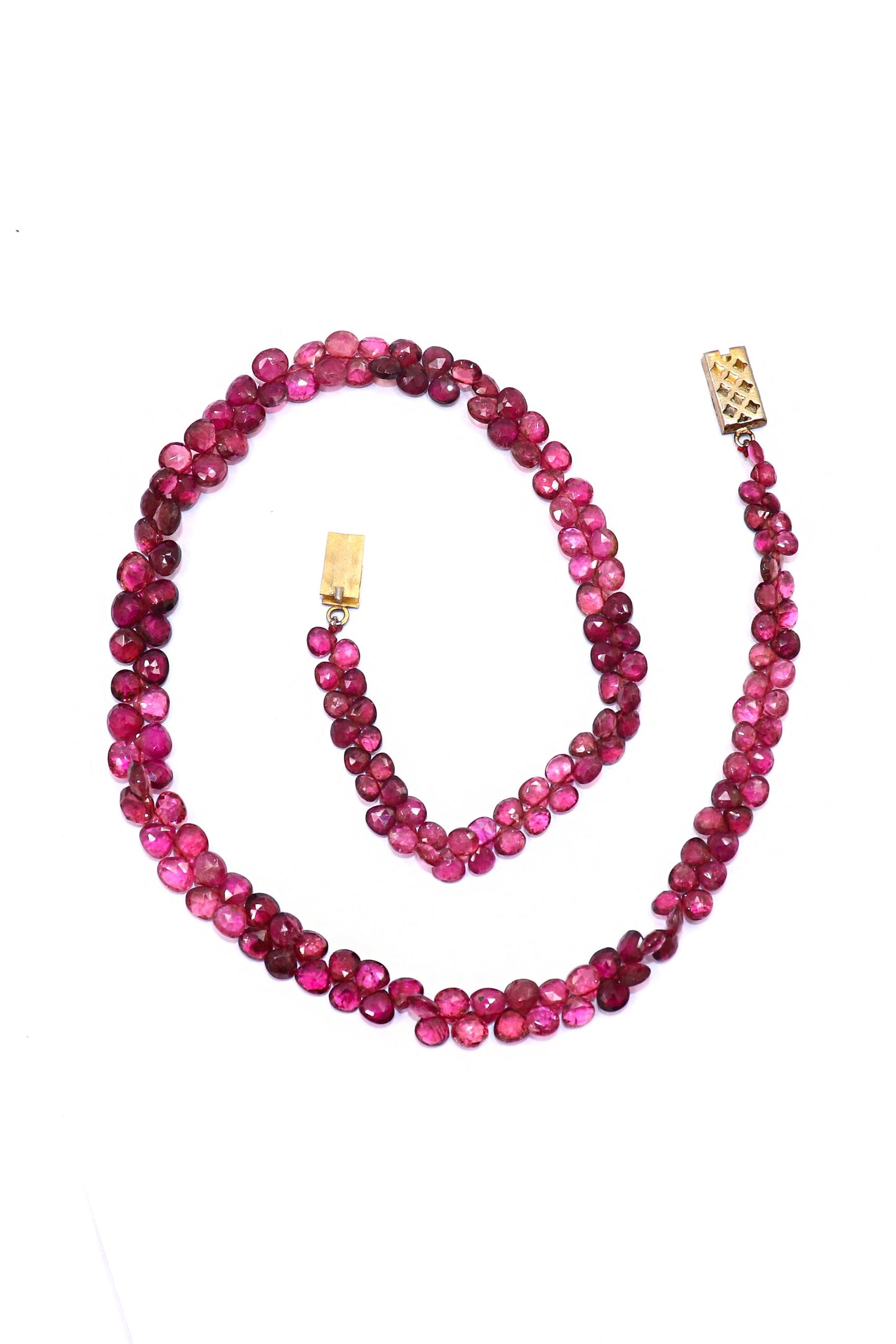 Anjana Necklace : Tourmaline Gemstone Necklace - SurabhiJewels