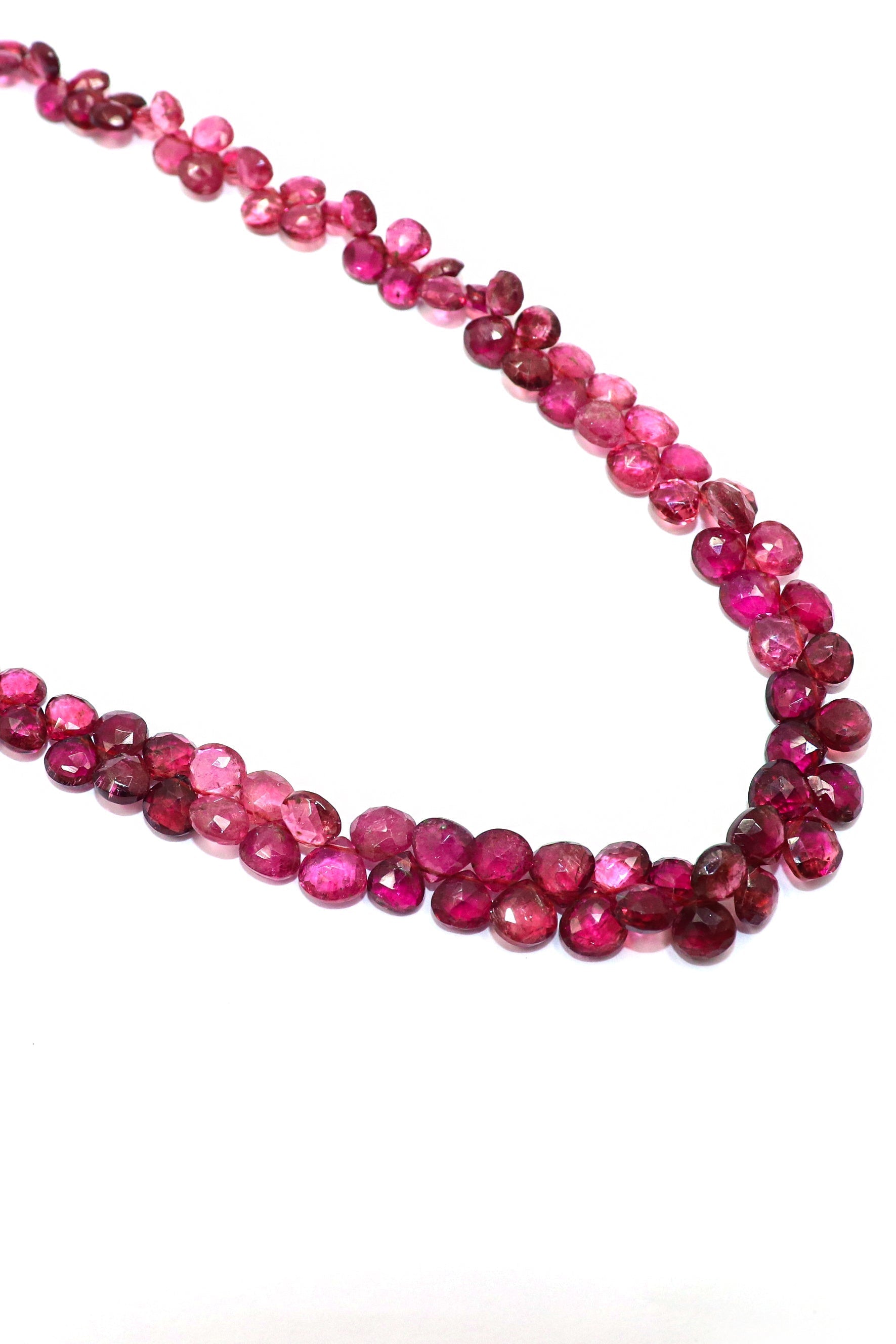 Anjana Necklace : Tourmaline Gemstone Necklace - SurabhiJewels