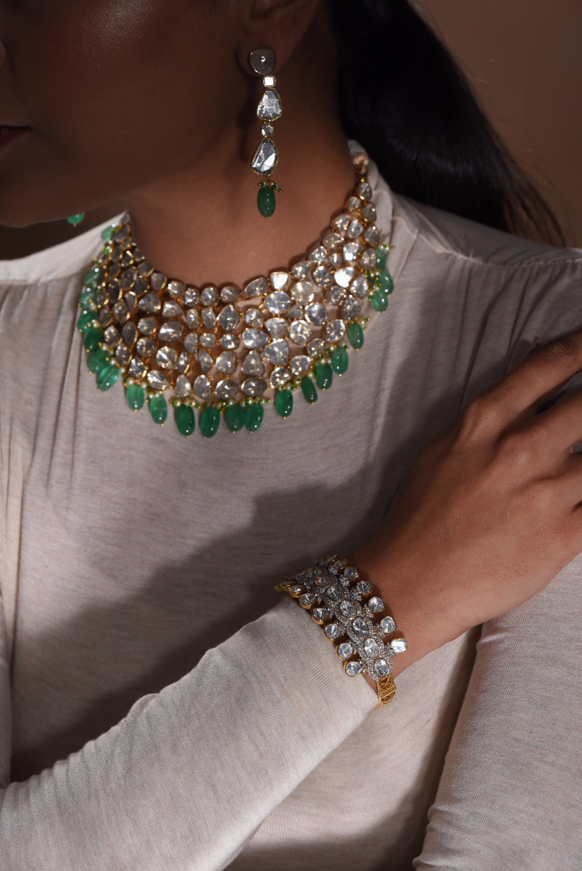 Scateria Diamond Bracelet - SurabhiJewels