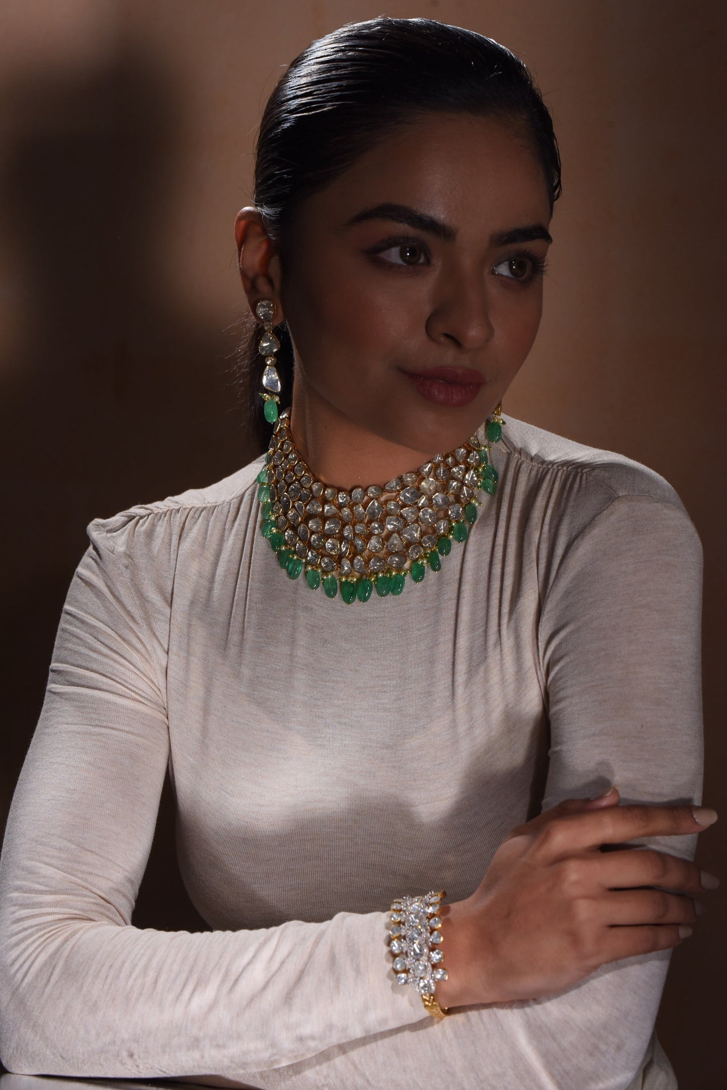 Scateria Diamond Bracelet - SurabhiJewels