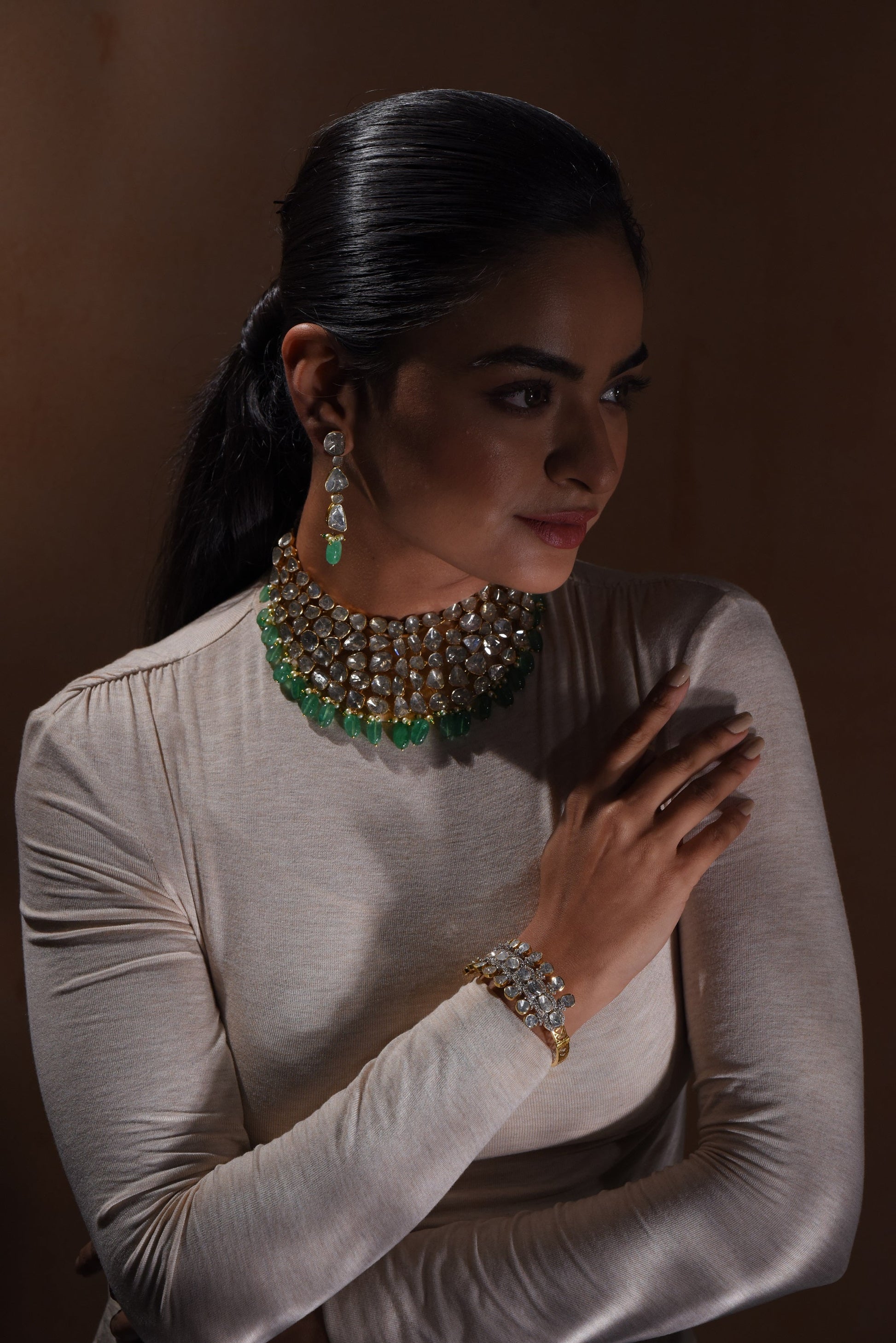 Scateria Diamond Bracelet - SurabhiJewels