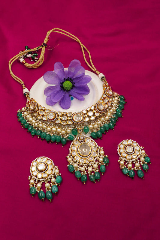 Shobha Necklace : The Ultimate Collection of Handmade Choker Necklaces Set Jewelry - SurabhiJewels