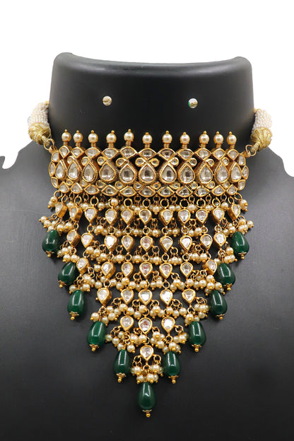 Sundar Kanwar Necklace : Artisan Necklaces Beautifully Crafted Pieces Layer CHOKER NECKLACE - SurabhiJewels