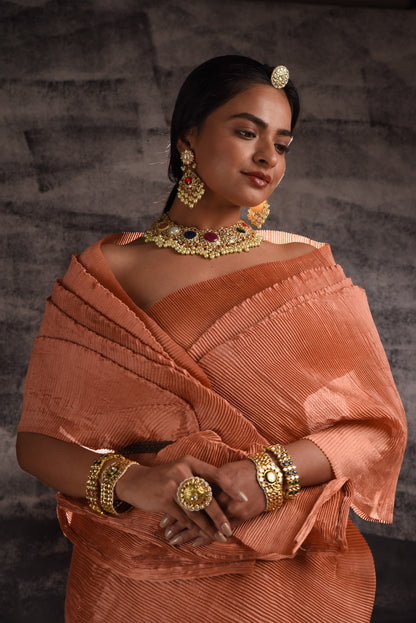 Treasured Pearls Bracelet Set 18kt Gold Uncut Diamonds - SurabhiJewels
